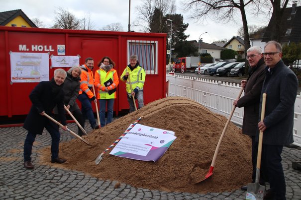 Spatenstich Mobilstation Bad Honnef-Himberg