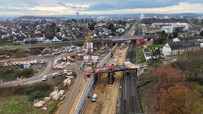 Ausbauarbeiten für die S 13, hier: neuer Haltepunkt Vilich und Schultheißstraße